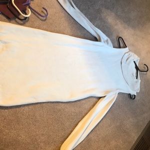 Off white sweater dress